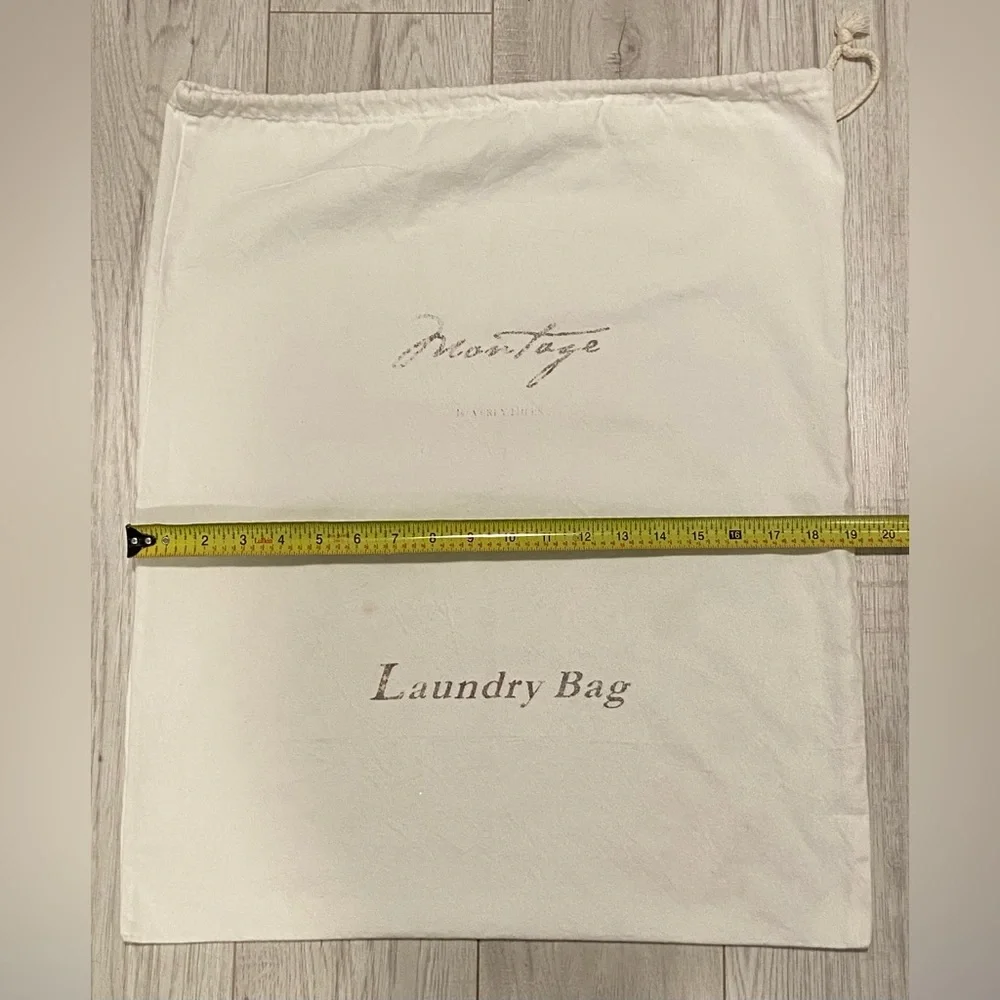 Montage Beverly Hills California Thick Cotton Drawstring Laundry Bag